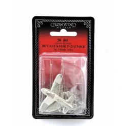 Tabletop Miniatures-Hughes P21-J MK III Devastator #20-108 Crimson Skies RPG Metal Ral Partha Figure - Your Source for Gaming Essentials