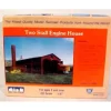 Outlet IHC 3500 HO Scale Two Stall Engine House Building Kit - Your Source for Gaming Essentials Trains
