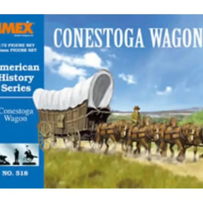 Best Sale Imex 518 1:72 Conestoga Wagon with Horses & Figures Set - Your Source for Gaming Essentials