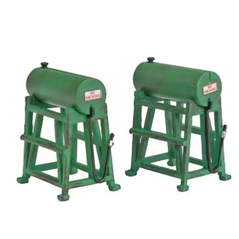 Best Imex 6327 N Scale Small Single Fuel Tank - Perma-Scene Assembled (2) - Your Source for Gaming Essentials