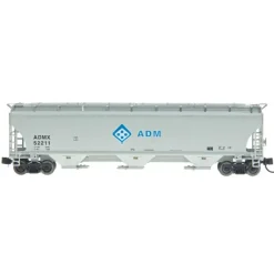 Best InterMountain 67209 ADM Trinity 5161 Cubic Foot 3-Bay Covered Hopper - Your Source for Gaming Essentials Trains