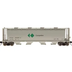 Discount InterMountain 65214 HO Canpotex 59' 4-Bay Cylindrical Covered Hopper Car - Your Source for Gaming Essentials Trains