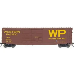 Best InterMountain 45622 HO Western Pacific 50' PS-1 Double Door Boxcar - Your Source for Gaming Essentials Trains