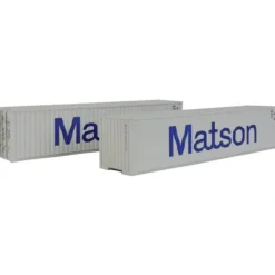 Best InterMountain 30263 Matson 40' Corrugated Container (Pack of 2) - Your Source for Gaming Essentials