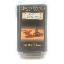 Tabletop Miniatures-Iron Wind Metals Black Prince's Chariot Of Fear Fantasy Unpainted Miniature - Your Source for Gaming Essentials