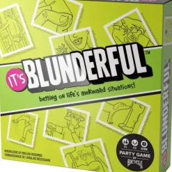 Board Games-It's Blunderful - Betting on Life's Awkward Situations, Party Game - Your Source for Gaming Essentials