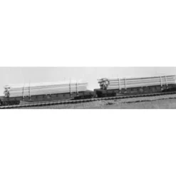 Discount Jaeger HO Products 2300 HO Utility Pole Flat Car Load Twin Kit - Your Source for Gaming Essentials Trains