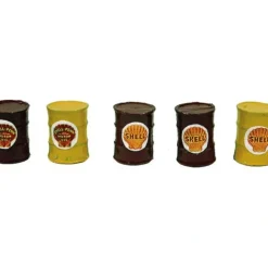 Discount JL Innovative Design 564 HO Shell Oil Company Custom Oil Barrel (Set 5) - Your Source for Gaming Essentials Trains