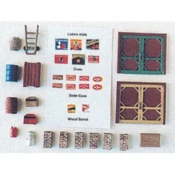 Outlet JL Innovative Design 506 HO Loading Dock Detail Set (18) w/16 Signs - Your Source for Gaming Essentials Trains