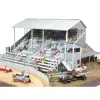 Hot JL Innovative Design 551 HO Riverside Speedway Grandstand Wooden Kit - Your Source for Gaming Essentials Trains