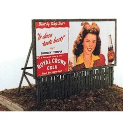 Best Sale JL Innovative Design 276 HO 1940s-50s Movie Stars Fence Base Billboards Kit (2) - Your Source for Gaming Essentials