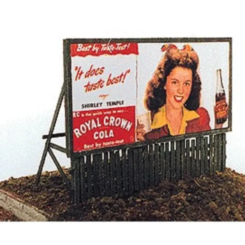 Best Sale JL Innovative Design 276 HO 1940s-50s Movie Stars Fence Base Billboards Kit (2) - Your Source for Gaming Essentials