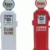 Clearance JL Innovative Design 587 HO Esso Deluxe Custom Gas Pumps (Pack of 2) - Your Source for Gaming Essentials Trains