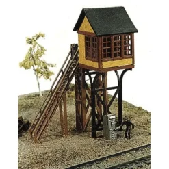 Discount JL Innovative Design 240 N Avon St Elevated Crossing Gate Tower Wooden Kit - Your Source for Gaming Essentials Trains