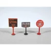 Sale JL Innovative Design 465 Vintage Gas Station Curb Signs Flying A (Pack of 3) - Your Source for Gaming Essentials Trains