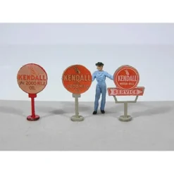Hot JL Innovative Design 474 Vintage Gas Station Curb Signs Kendall - Your Source for Gaming Essentials Trains