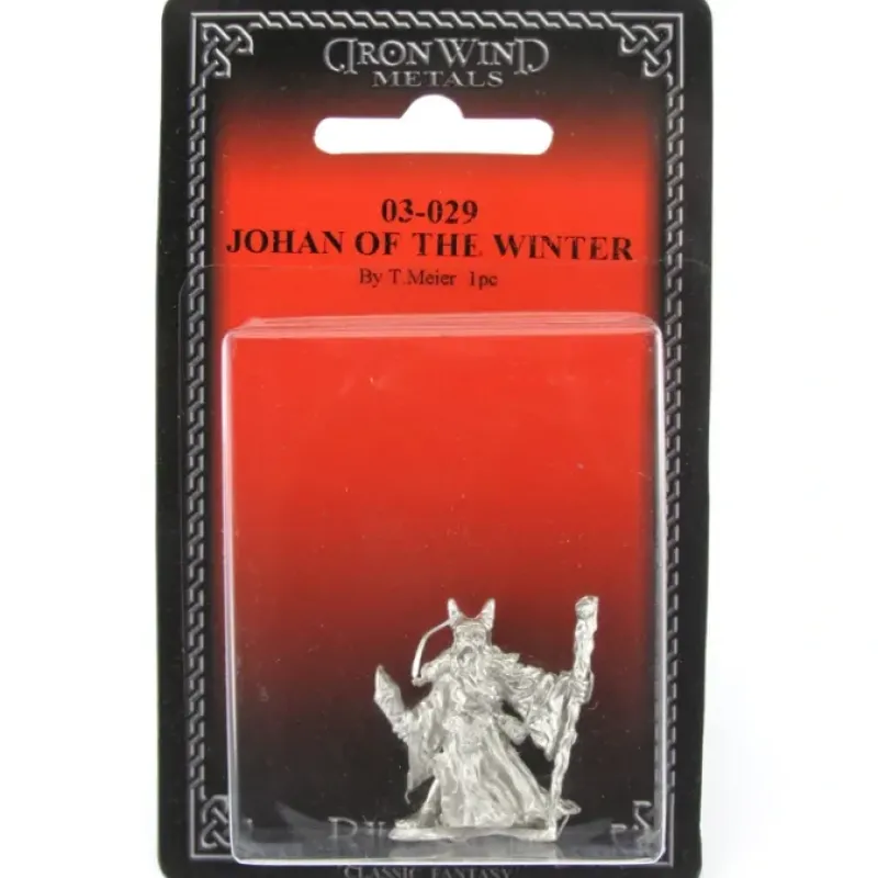 Tabletop Miniatures-Johan of The Winter #03-029 Classic Ral Partha Fantasy RPG Metal Figure - Your Source for Gaming Essentials