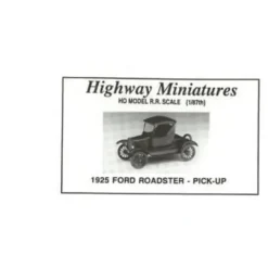 Outlet Jordan Products C-213 HO Scale 1925 Ford Model T Roadster or Pick-Up Kit - Your Source for Gaming Essentials Trains