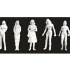 Discount JTT Scenery Products 97107 1:48 Figures/Female 1/4''=1'-0'' White - Your Source for Gaming Essentials Trains