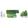 Outlet JTT Scenery Products 92024 HO 2.5"-4" Professional Sycamore Trees (Pack of 10) - Your Source for Gaming Essentials Trains