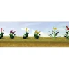 Outlet JTT Scenery Products 95564 O 1" Assorted Flower Plants Set #4 (Pack of 10) - Your Source for Gaming Essentials Trains