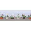 Best JTT Scenery Products 95570 O Flower Plants Potted Assortment Set #3 (Pack of 6) - Your Source for Gaming Essentials Trains