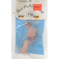 Best Just Plain Folk 112 Man w/ Glasses in Bathing Suit Sitting - Your Source for Gaming Essentials
