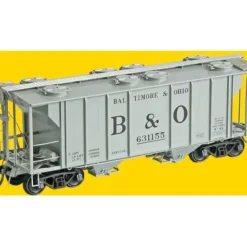 Best Kadee 8648 HO Baltimore & Ohio PS-2 2-Bay Covered Hopper #631155 - Your Source for Gaming Essentials Trains