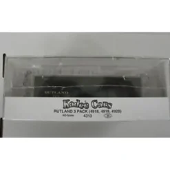 Kadee 4313 HO Rutland Pullman-Standard 40' PS-1 Boxcar, 3-Pack - Your Source for Gaming Essentials Trains