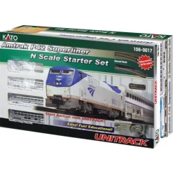Clearance Kato 106-0017 Amtrak P42 Superliner N Gauge Diesel Starter Train Set - Your Source for Gaming Essentials Trains