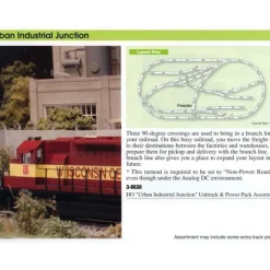 Sale Kato 30-630 HO Unitrack & Power Pack Assortment Urban Industrial Junction - Your Source for Gaming Essentials Trains