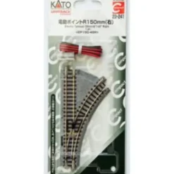 Best Sale Kato 20-241 N 6" Unitrack Compact Right Hand Electric Remote Switch Turnout - Your Source for Gaming Essentials