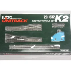 Discount Kato 20-832 N K2 Electric Turnout Set - Your Source for Gaming Essentials Trains