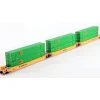 Hot Kato 106-6161 N Maxi-IV 53' Stack Car 3pk TTX #732211 w/EMP Containers - Your Source for Gaming Essentials Trains
