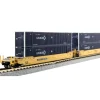 Discount Kato 106-6171 N MAXI-IV 53' Stack Car 3pk TTX New Logo #765483 w/UMAX Cont - Your Source for Gaming Essentials Trains