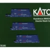 Sale Kato 106-6166 N Pacer Maxi-IV 53' Stack Car #6303 w/Pacer Containers (Pack of 3) - Your Source for Gaming Essentials Trains