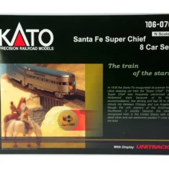 Best Kato 106-076 N Santa Fe Super Chief Passenger Cars (Set of 8) - Your Source for Gaming Essentials