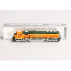Best Kato 176-6402 N Scale BNSF SD-70 MAC Diesel Locomotive #9959 - Your Source for Gaming Essentials Trains