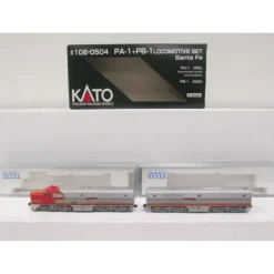 Discount Kato 106-0504 N Scale Santa Fe PA1/PB2 Diesel Locomotive Set - Your Source for Gaming Essentials Trains