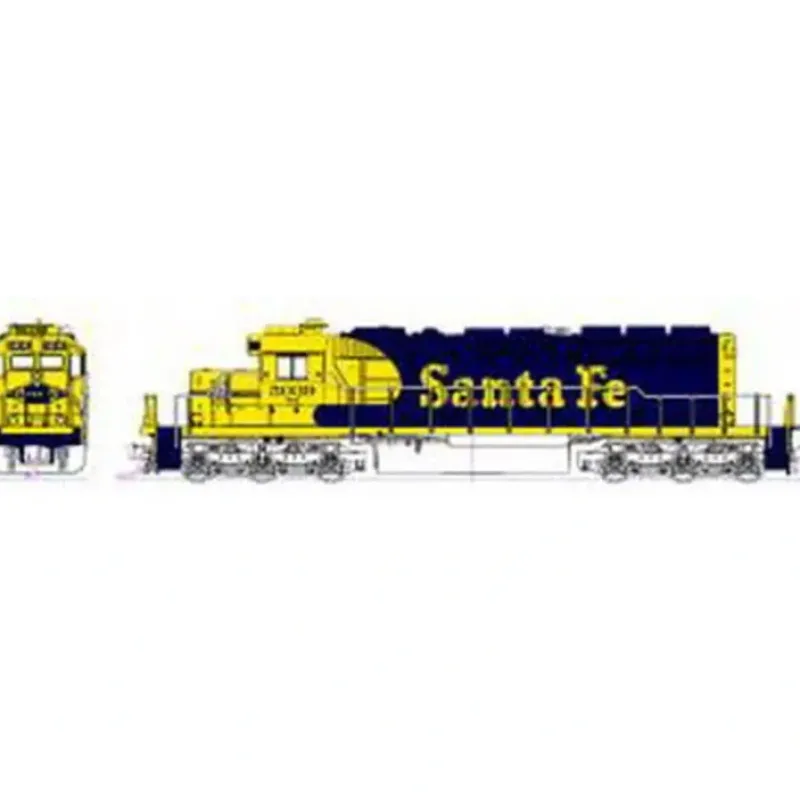 Best Kato 176-8208 N Scale Santa Fe SD40-2 Mid Production Diesel Locomotive #5077 - Your Source for Gaming Essentials