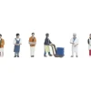 Kato 24-230 N Shop Staff Figures (Set of 6) - Your Source for Gaming Essentials Trains