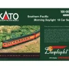 Sale Kato 106-061 N Southern Pacific Morning Daylight 10-Car Passenger Set - Your Source for Gaming Essentials Trains