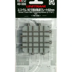 Best Kato 40-300 N Unitram 2-7/16" 90 Street Track Crossing - Your Source for Gaming Essentials Trains