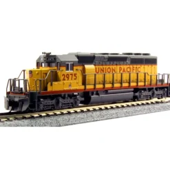 Discount Kato 176-4820 N UP Early SD40-2 Diesel Locomotive with Dynamic Brake Hood #2975 - Your Source for Gaming Essentials Trains