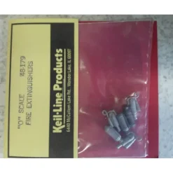 Clearance Keil-Line Products 48-179 O Fire extinguishersUnpainted (Pack of 6) - Your Source for Gaming Essentials Trains