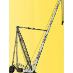 Kibri 13022 1:87 Liebherr LTR 1800 Crane Plastic Kit - Your Source for Gaming Essentials Trains