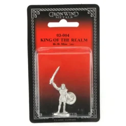 Tabletop Miniatures-King of The Realm #03-004 Classic Ral Partha Fantasy RPG Metal Figure - Your Source for Gaming Essentials