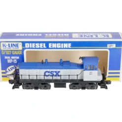 Hot K-Line K2217 O Gauge CSX MP-15 Diesel Switcher #2217 - Your Source for Gaming Essentials Trains