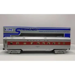 Discount K-Line K4530-1491 O Santa Fe "Laguna" 12.5" Streamliner Pullman Car #1491 - Your Source for Gaming Essentials Trains