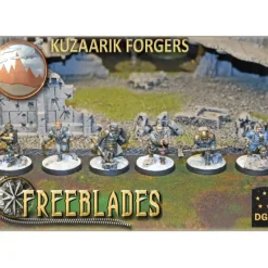 Tabletop Miniatures-Kuzaarik Forgers Starter Box #106999 Unpainted Metal Figure Set - Your Source for Gaming Essentials